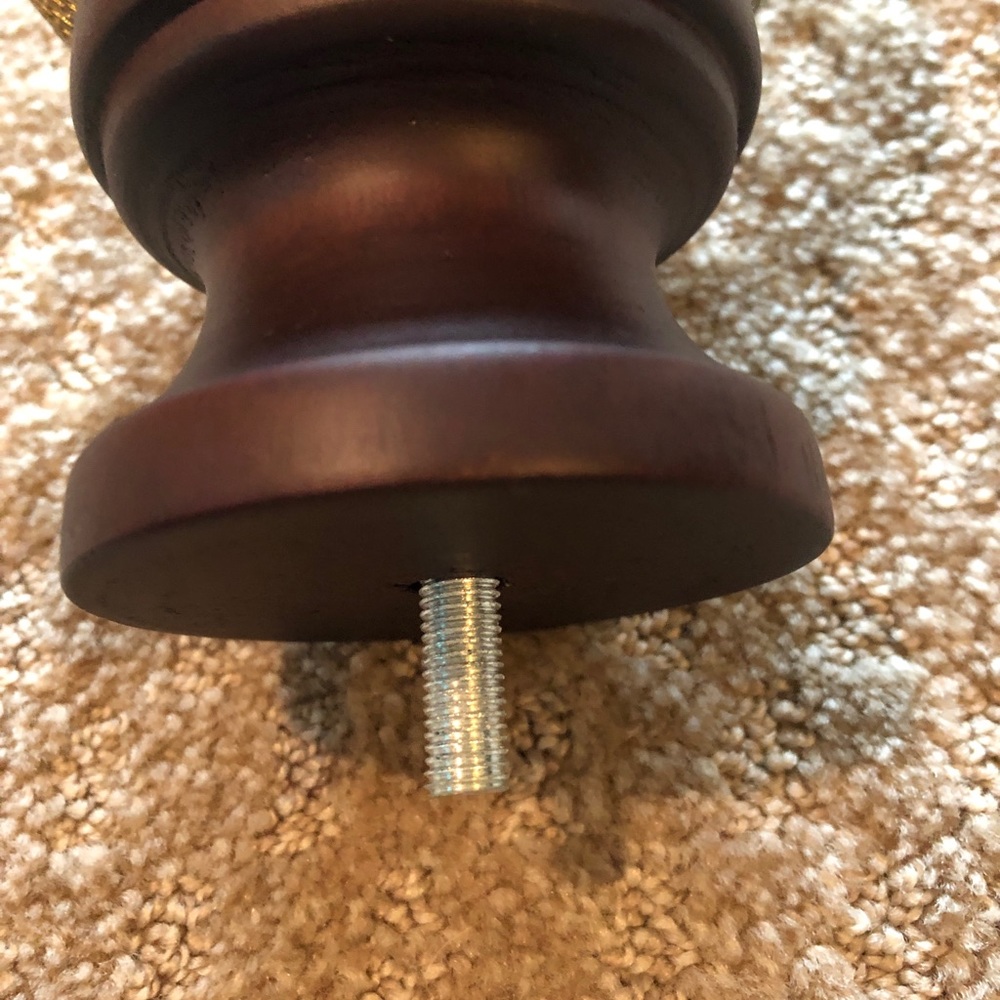 Drapery finials - Picture 7 of 7